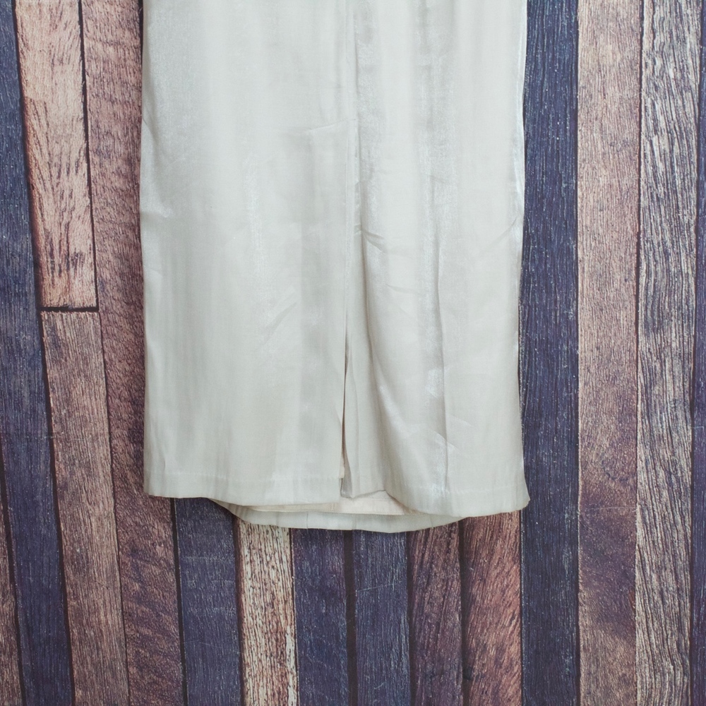 Patra Ivory Shimmer Long Dress Matron Size 16 - Picture 7 of 8